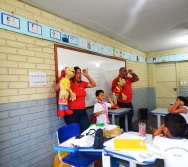 NTV - AG - DIA DE SENSIBILIZAÇÃO DOS ALUNOS DOS 1º ANOS - VESPERTINO