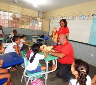 NTV - AG - DIA DE SENSIBILIZAÇÃO DOS ALUNOS DOS 1º ANOS - VESPERTINO