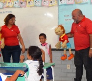 NTV - AG - DIA DE SENSIBILIZAÇÃO DOS ALUNOS DOS 1º ANOS - VESPERTINO