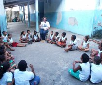 CONTAÇÃO DE HISTÓRIA NA EMEF ANTÔNIO VIEIRA DE REZENDE - SERRA