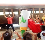 NA TRILHA DOS VALORES - 1º ANOS - EMEF AMÉRICO GUIMARÃES - CARAPINA GRANDE