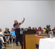 PALESTERANDO NO I SEMINÁRIO DE CURSOS TÉCNICOS - SEDU ES - SERRA.