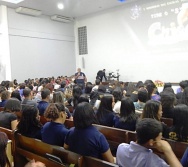 PALESTERANDO NO I SEMINÁRIO DE CURSOS TÉCNICOS - SEDU ES - SERRA.