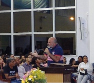 PALESTERANDO NO I SEMINÁRIO DE CURSOS TÉCNICOS - SEDU ES - SERRA.