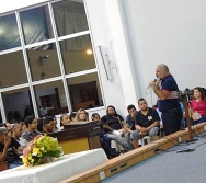 PALESTERANDO NO I SEMINÁRIO DE CURSOS TÉCNICOS - SEDU ES - SERRA.