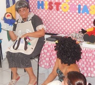 FORMATURA DA 5ª TURMA DO PROJETO CONT.  HISTÓRIAS COLORINDO VIDAS