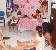 FORMATURA DA 5ª TURMA DO PROJETO CONT.  HISTÓRIAS COLORINDO VIDAS