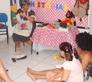 FORMATURA DA 5ª TURMA DO PROJETO CONT.  HISTÓRIAS COLORINDO VIDAS