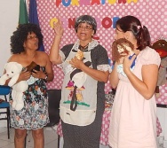 FORMATURA DA 5ª TURMA DO PROJETO CONT.  HISTÓRIAS COLORINDO VIDAS