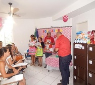 FORMATURA DA 5ª TURMA DO PROJETO CONT.  HISTÓRIAS COLORINDO VIDAS