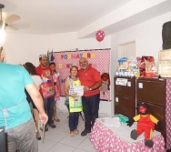 FORMATURA DA 5ª TURMA DO PROJETO CONT.  HISTÓRIAS COLORINDO VIDAS