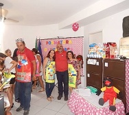 FORMATURA DA 5ª TURMA DO PROJETO CONT.  HISTÓRIAS COLORINDO VIDAS