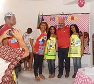 FORMATURA DA 5ª TURMA DO PROJETO CONT.  HISTÓRIAS COLORINDO VIDAS