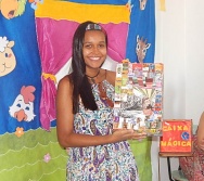 Caixa Mágica dos alunos do Curso Contando Histórias Colorindo vidas