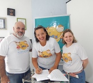 ASSINATURA DE CONVÊNIO PROJETO NTV - ESCOLAS X VALE X COLORIR - VESPERTINO