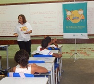 PROJETO NTV - EEEF JONES JOSÉ DO NASCIMENTO - CENTRAL CARAPINA - SENSIBILIZAÇÃO DE ALUNOS