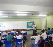 PROJETO NTV - EEEF JONES JOSÉ DO NASCIMENTO - CENTRAL CARAPINA - SENSIBILIZAÇÃO DE ALUNOS