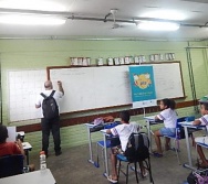 PROJETO NTV - EEEF JONES JOSÉ DO NASCIMENTO - CENTRAL CARAPINA - SENSIBILIZAÇÃO DE ALUNOS