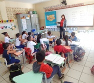 PROJETO NTV - EMEF ANTÔNIO V. REZENDE - CENTRAL CARAPINA - SENSIBILIZAÇÃO DE ALUNOS
