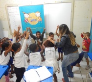 PROJETO NTV - EMEF ANTONIO VIEIRA DE REZENDE - CENTRAL CARAPINA - SENSIBILIZAÇÃO DE ALUNOS