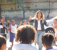 PROJETO NTV - EMEF ANTONIO VIEIRA DE REZENDE - CENTRAL CARAPINA - SENSIBILIZAÇÃO DE ALUNOS