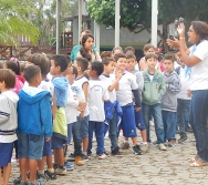 PROJETO NTV - EMEF LACY ZULEICA NUNES - CARAPINA GRANDE - SERRA - AULA DE CAMPO