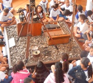 PROJETO NTV - EMEF LACY ZULEICA NUNES - CARAPINA GRANDE - SERRA - AULA DE CAMPO