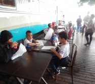 PROJETO NTV - EEEFM JONES JOSÉ DO NASCIMENTO - CENTRAL CARAPINA - SERRA - AULA DE CAMPO