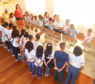 PROJETO NTV - EEEFM JONES JOSÉ DO NASCIMENTO - CENTRAL CARAPINA - SERRA - AULA DE CAMPO