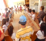 PROJETO NTV - EEEFM JONES JOSÉ DO NASCIMENTO - CENTRAL CARAPINA - SERRA - AULA DE CAMPO