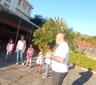 PROJETO NTV - EEEFM JONES JOSÉ DO NASCIMENTO - CENTRAL CARAPINA - SERRA - AULA DE CAMPO