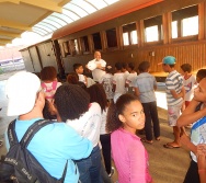 PROJETO NTV - EEEFM JONES JOSÉ DO NASCIMENTO - CENTRAL CARAPINA - SERRA - AULA DE CAMPO