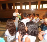 PROJETO NTV - EEEFM JONES JOSÉ DO NASCIMENTO - CENTRAL CARAPINA - SERRA - AULA DE CAMPO