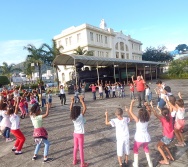 PROJETO NTV - EEEFM JONES JOSÉ DO NASCIMENTO - CENTRAL CARAPINA - SERRA - AULA DE CAMPO