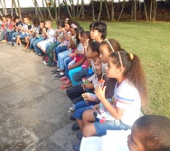 PROJETO NTV - EEEFM JONES JOSÉ DO NASCIMENTO - CENTRAL CARAPINA - SERRA - AULA DE CAMPO