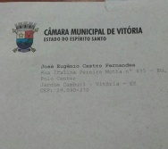 VOTO DE LOUVOR CONCEDIDO PELA CÂMARA MUNICIPAL DE VITÓRIA - ATRAVÉS DO VEREADOR VINICIUS SIMÕE