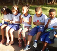 PROJETO NTV - EMEF ANTÔNIO VIEIRA DE REZENDE - CENTRAL CARAPINA - SERRA - AULA DE CAMPO