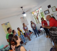 AULA INAUGURAL - CONTANDO HISTÓRIAS COLORINDO VIDAS - TURMA 1