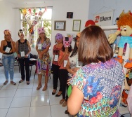 AULA INAUGURAL - CONTANDO HISTÓRIAS COLORINDO VIDAS - TURMA 1