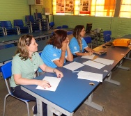 DESENHISTA ZOTA COM A TURMA DO NTV - PREMIAÇÃO DE ALUNOS - DESENHO DO MUSEU - EEEFM JONES JOSÉ