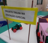 PROFESSORA DELZA DA EDUCAÇÃO ESPECIAL PRODUZ MAQUETE COM ALUNOS - SEGURANÇA FERROVIÁRIA - NTV