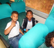 PROJETO NA TRILHA DOS VALORES - AULA DE CAMPO - PASSEIO DE TREM