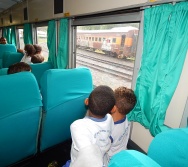 PROJETO NA TRILHA DOS VALORES - AULA DE CAMPO - PASSEIO DE TREM