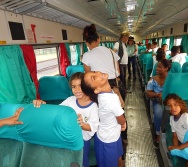 PROJETO NA TRILHA DOS VALORES - AULA DE CAMPO - PASSEIO DE TREM