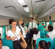 PROJETO NA TRILHA DOS VALORES - AULA DE CAMPO - PASSEIO DE TREM