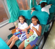 PROJETO NA TRILHA DOS VALORES - AULA DE CAMPO - PASSEIO DE TREM