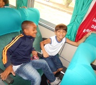 PROJETO NA TRILHA DOS VALORES - AULA DE CAMPO - PASSEIO DE TREM