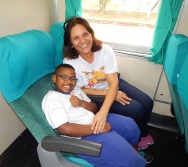 PROJETO NA TRILHA DOS VALORES - AULA DE CAMPO - PASSEIO DE TREM