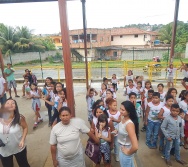 PROJETO NA TRILHA DOS VALORES - AULA DE CAMPO - PASSEIO DE TREM