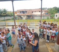 PROJETO NA TRILHA DOS VALORES - AULA DE CAMPO - PASSEIO DE TREM